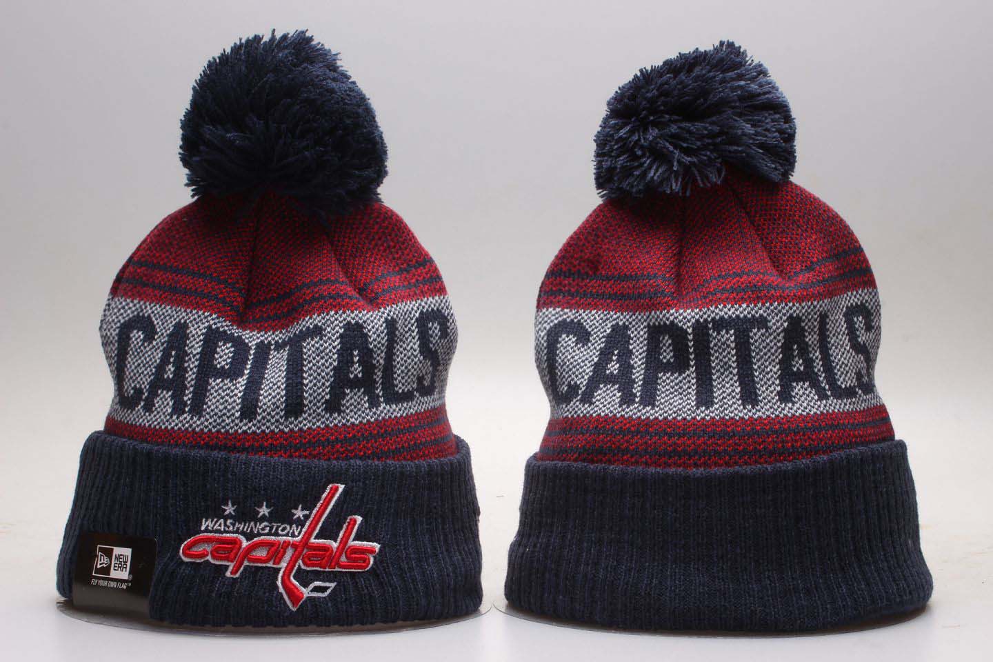 2020 NHL Washington Capitals Beanies 2->nhl hats->Sports Caps